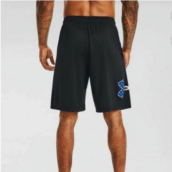 Under Armour Men's UA Freedom Tech Big Flag Logo Shorts - Picture 3 of 9